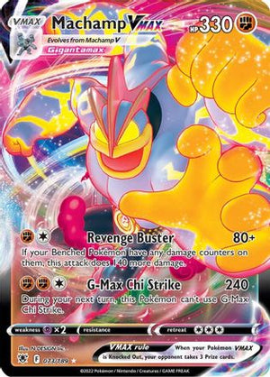 Machamp VMAX 73/189 - SWSH10 Astral Radiance Holofoil - Poke-Collect