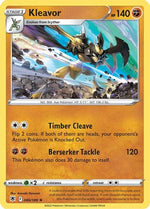 Kleavor (86) 86/189 - SWSH10 Astral Radiance Holofoil - Poke-Collect