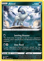 Absol 97/189 - SWSH10 Astral Radiance Reverse Holofoil - Poke-Collect