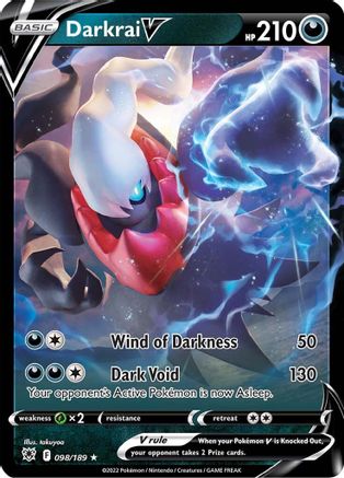 Darkrai V 98/189 - SWSH10 Astral Radiance Holofoil - Poke-Collect