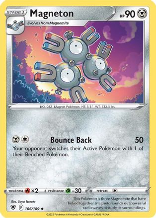 Magneton 106/189 - SWSH10 Astral Radiance Reverse Holofoil - Poke-Collect