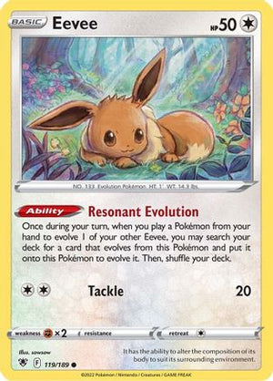 Eevee 119/189 - SWSH10 Astral Radiance - Poke-Collect