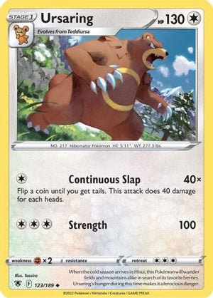 Ursaring 123/189 - Astral Radiance - Poke-Collect