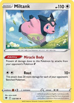 Miltank 126/189 - SWSH10 Astral Radiance Reverse Holofoil - Poke-Collect