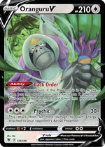 Oranguru V 133/189 - SWSH10 Astral Radiance Holofoil - Poke-Collect