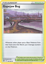 Gapejaw Bog 142/189 - SWSH10 Astral Radiance Reverse Holofoil - Poke-Collect