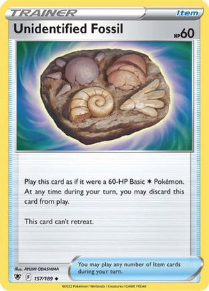 Unidentified Fossil 157/189 - Astral Radiance Reverse Holofoil - Poke-Collect