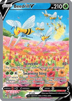 Beedrill V (Alternate Full Art) 161/189 - SWSH10 Astral Radiance Holofoil - Poke-Collect