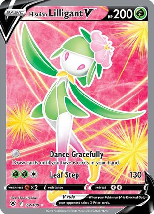 Hisuian Lilligant V (Full Art) 162/189 - SWSH10 Astral Radiance Holofoil - Poke-Collect