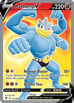 Machamp V (Full Art) 171/189 - SWSH10 Astral Radiance Holofoil - Poke-Collect