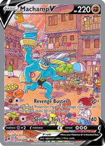Machamp V (Alternate Full Art) 172/189 - SWSH10 Astral Radiance Holofoil - Poke-Collect