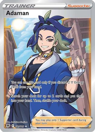 Adaman (Full Art) 181/189 - SWSH10 Astral Radiance Holofoil - Poke-Collect