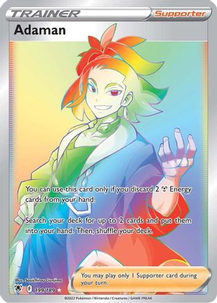 Adaman (Secret) 199/189 - SWSH10 Astral Radiance Holofoil - Poke-Collect