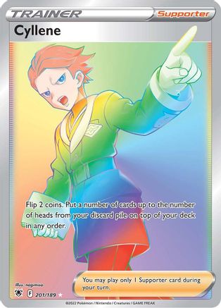 Cyllene (Secret) 201/189 - SWSH10 Astral Radiance Holofoil - Poke-Collect