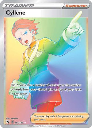 Cyllene (Secret) 201/189 - SWSH10 Astral Radiance Holofoil - Poke-Collect