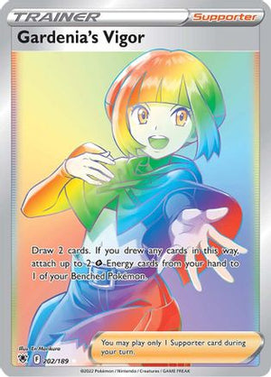 Gardenia's Vigor (Secret) 202/189 - SWSH10 Astral Radiance Holofoil - Poke-Collect