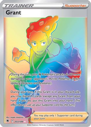 Grant (Secret) 203/189 - SWSH10 Astral Radiance Holofoil - Poke-Collect