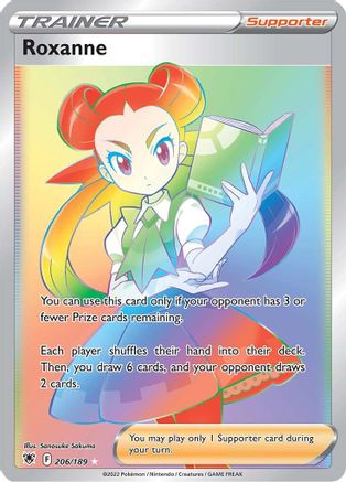 Roxanne (Secret) 206/189 - SWSH10 Astral Radiance Holofoil - Poke-Collect