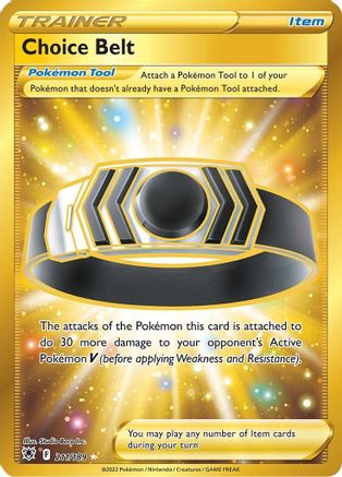 Choice Belt (Secret) 211/189 - SWSH10 Astral Radiance Holofoil - Poke-Collect