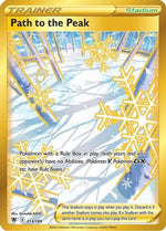 Path to the Peak (Secret) 213/189 - SWSH10 Astral Radiance Holofoil - Poke-Collect