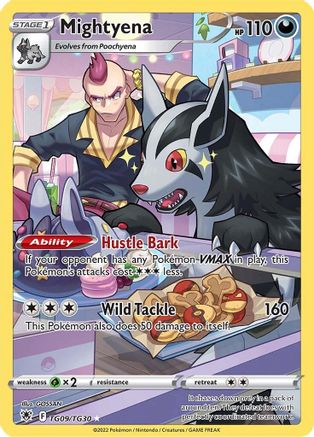 Mightyena TG09/30 - SWSH10 Astral Radiance Trainer Gallery Holofoil - Poke-Collect