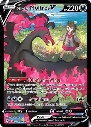 Galarian Moltres V TG20/30 - SWSH10 Astral Radiance Trainer Gallery Holofoil - Poke-Collect