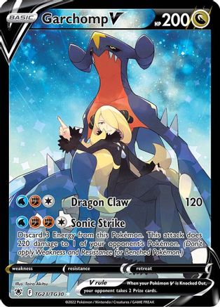 Garchomp V TG23/30 - SWSH10 Astral Radiance Trainer Gallery Holofoil - Poke-Collect