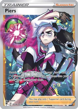 Piers TG28/30 - SWSH10 Astral Radiance Trainer Gallery Holofoil - Poke-Collect