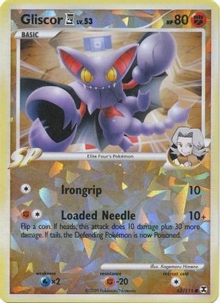 Gliscor E4 - 62/111 (Cracked Ice) 62 - Miscellaneous Cards & Products Reverse Holofoil - Poke-Collect