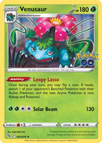 Venusaur 3/78 - Pokmon GO Holofoil - Poke-Collect