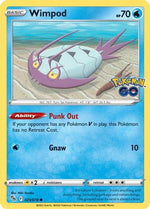 Wimpod 25/78 - Pokmon GO Reverse Holofoil - Poke-Collect