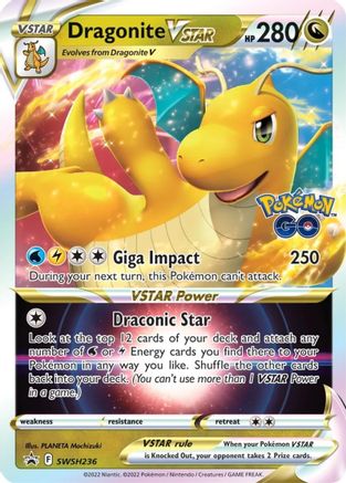 Dragonite VSTAR - SWSH236 SWSH236/307 - SWSH Sword & Shield Promo Cards Holofoil - Poke-Collect