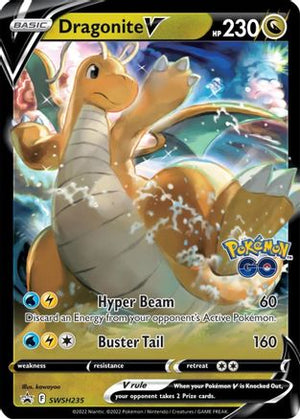 Dragonite V - SWSH235 SWSH235/307 - SWSH Sword & Shield Promo Cards Holofoil - Poke-Collect