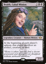 Braids, Cabal Minion (MH2-273) - Modern Horizons 2 - Poke-Collect