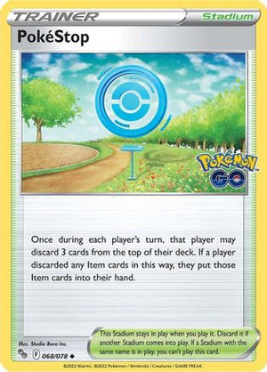 PokeStop 68/78 - Pokemon GO Reverse Holofoil - Poke-Collect