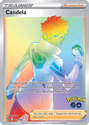 Candela (Secret) 83/78 - Pokemon GO Holofoil - Poke-Collect