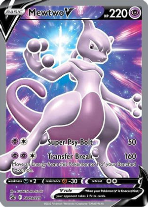 Mewtwo V - SWSH229 SWSH229/307 - SWSH Sword & Shield Promo Cards Holofoil - Poke-Collect