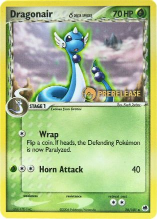 Dragonair (Delta Species) - 28/101 (Prerelease) 28 - Nintendo Promos - Poke-Collect