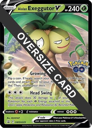 Alolan Exeggutor V - SWSH225 SWSH225 - Jumbo Cards Holofoil - Poke-Collect