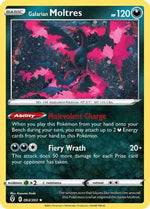 Galarian Moltres - 093/203 (Cosmos Holo) 93 - Miscellaneous Cards & Products - Poke-Collect