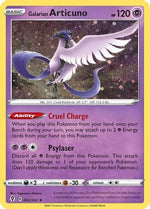 Galarian Articuno - 063/203 (Cosmos Holo) 63 - Miscellaneous Cards & Products - Poke-Collect