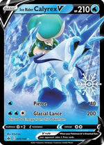 Ice Rider Calyrex V - 045/198 (Holiday Calendar) 45 - Miscellaneous Cards & Products Holofoil - Poke-Collect