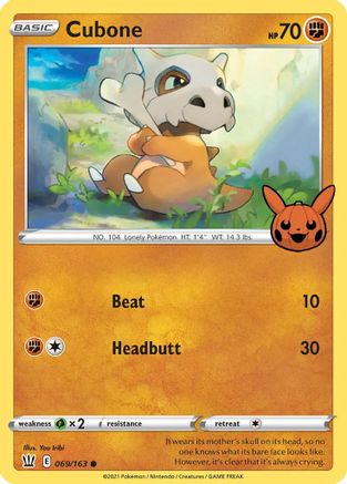 Cubone 69 - Trick or Trade BOOster Bundle - Poke-Collect