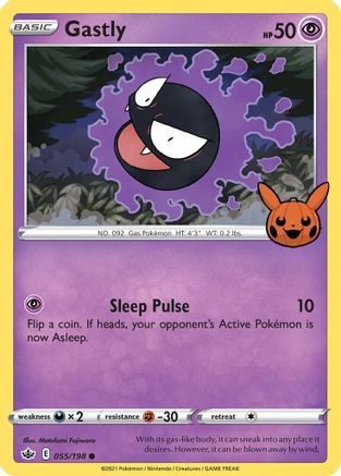 Gastly 55 - Trick or Trade BOOster Bundle - Poke-Collect