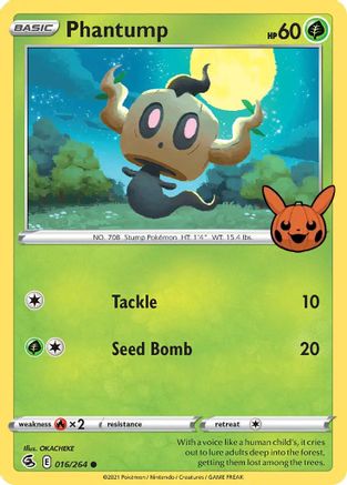 Phantump 16 - Trick or Trade BOOster Bundle - Poke-Collect