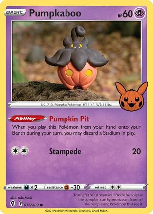 Pumpkaboo 76 - Trick or Trade BOOster Bundle - Poke-Collect