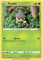 Seedot 11/196 - SWSH11 Lost Origin Reverse Holofoil - Poke-Collect