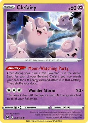 Clefairy 62/196 - SWSH11 Lost Origin - Poke-Collect