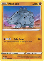 Rhyhorn 89/196 - SWSH11 Lost Origin Reverse Holofoil - Poke-Collect