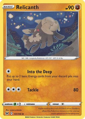 Relicanth 101/196 - SWSH11 Lost Origin - Poke-Collect